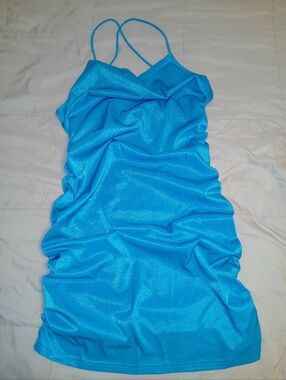 Electric Blue Dress
